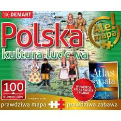 Puzzle: Polska-kultura ludowa+atlas - 1