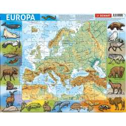 Puzzle ramkowe - Europa fizyczna - 1