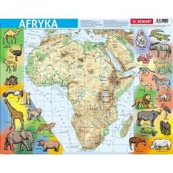 Puzzle ramkowe - Afryka fizyczna - 1