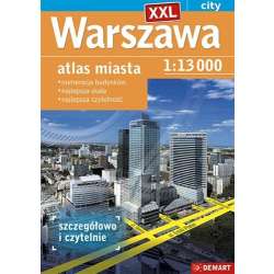 Warszawa XXL atlas miasta