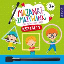 Mazanki-zmazywanki dla najmłodszych 3+ Kształty - 1