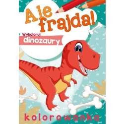 Ale frajda! Wykoloruj dinozaury