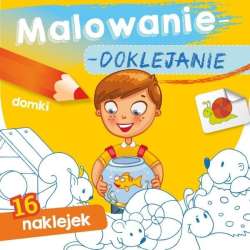 Malowanie-doklejanie. Domki - 1