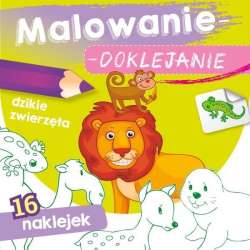 Malowanie-doklejanie. Dzikie zwierzęta - 1