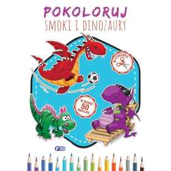 Pokoloruj Smoki i Dinozaury - 1