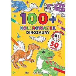 100+ Kolorowanek. Dinozaury