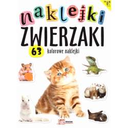 Naklejki zwierzaki. 63 kolorowe naklejki - 1