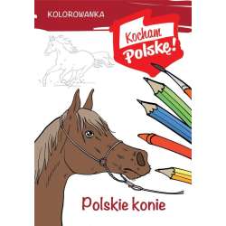Kolorowanka. Polskie konie - 1