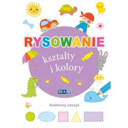 Rysowanie kształty i kolory. Zeszyt fioletowy - 1