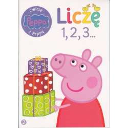 Świnka Peppa. Ćwiczę z Peppą. Liczę 1,2,3... - 1