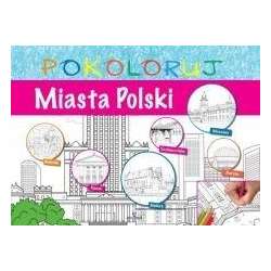 Pokoloruj - Miasta Polski - 1