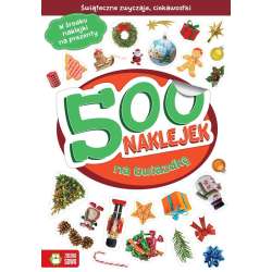 Książka 500 naklejek na Gwiazdkę (9788380739666) - 1