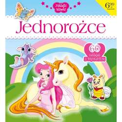Naklejki iskierki z brokatem. Jednorożce