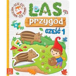 Las przygód. Uczę się, bawię się, naklejam cz.1 (9788381061483) - 1