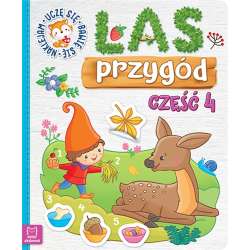 Las przygód. Uczę się, bawię się, naklejam cz.4 (9788381061513) - 1