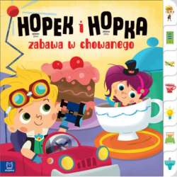Książka Hopek i Hopka - zabawa w chowanego. Interaktywna książeczka dla dzieci. (9788381063753) - 1