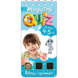 Książka Magiczny quiz dla dzieci 4-5 lat. Niebieski (9788381066167) - 1
