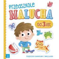 Książeczka edukacyjna z naklejkami. Przedszkole malucha od 3 lat. (9788381068147)