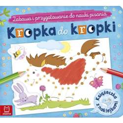 Kropka do kropki. Książeczka z naklejkami (9788381068178) - 1