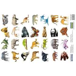 Naklejki. Zwierzęta świata