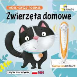 Książka Kakadu. Widzę, słyszę, poznaję. Zwierzęta domowe (książka interaktywna) Wyd. Jedność (9788381443159) - 1