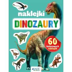 Dinozaury. 60 kolorowych naklejek