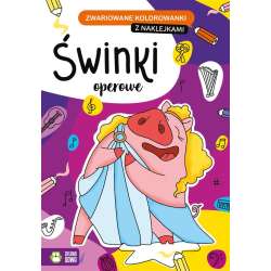 Zwariowane kolorowanki. Świnki operowe (9788381548359) - 1