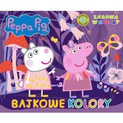 Świnka Peppa. Zabawa w kolory. Bajkowe kolory