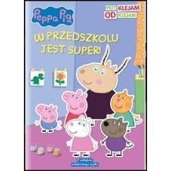 Peppa Pig. Przyklejam Odklejam. W przedszkolu...