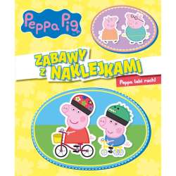 Peppa Pig. Zabawy z naklejkami. Peppa lubi ruch! - 1
