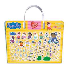 Peppa Pig. Kocham naklejać. Na podwórku z Peppą - 1