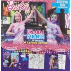 Barbie. Układaj i koloruj. W rytmie serca