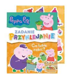 Peppa Pig. Zadanie Przyklejanie. Co lubię robić? - 1