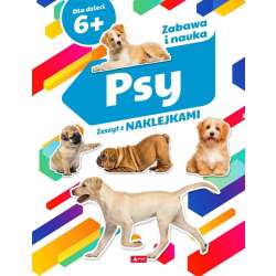 Psy. Zeszyt z naklejkami 6+