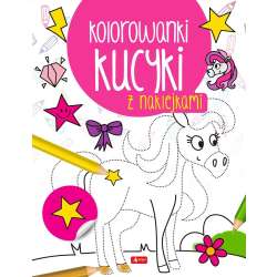 Kucyki. Kolorowanka z naklejkami - 1