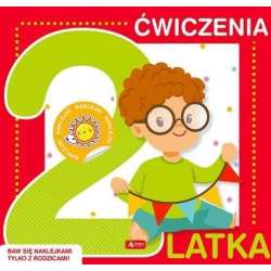 Ćwiczenia 2-latka z naklejkami