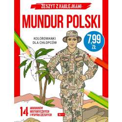 Kolorowanki dla chłopców. Mundur polski - 1