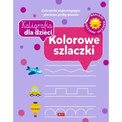 Kaligrafia dla dzieci. Kolorowe szlaczki - 1