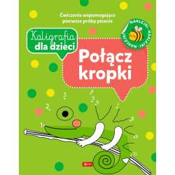 Kaligrafia dla dzieci. Połącz kropki - 1