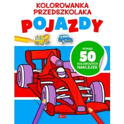 Kolorowanka przedszkolaka. Pojazdy - 1