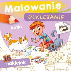 Malowanie-doklejanie. Kotki - 1