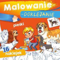 Malowanie-doklejanie. Pieski - 1