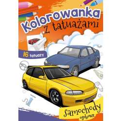 Kolorowanka z tatuażami. Samochody osobowe