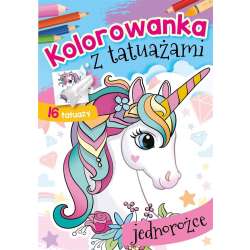 Kolorowanka z tatuażami. Jednorożce - 1