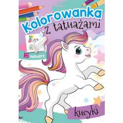 Kolorowanka z tatuażami. Kucyki - 1