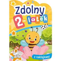 Zdolny 2-latek z naklejkami - 1