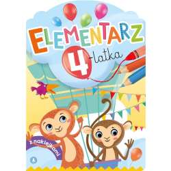 Elementarz 4-latka z naklejkami - 1