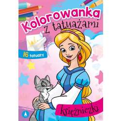 Kolorowanka z tatuażami. Księżniczki - 1