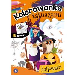 Kolorowanka z tatuażami. Halloween - 1