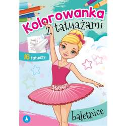 Kolorowanka z tatuażami. Baletnice - 1